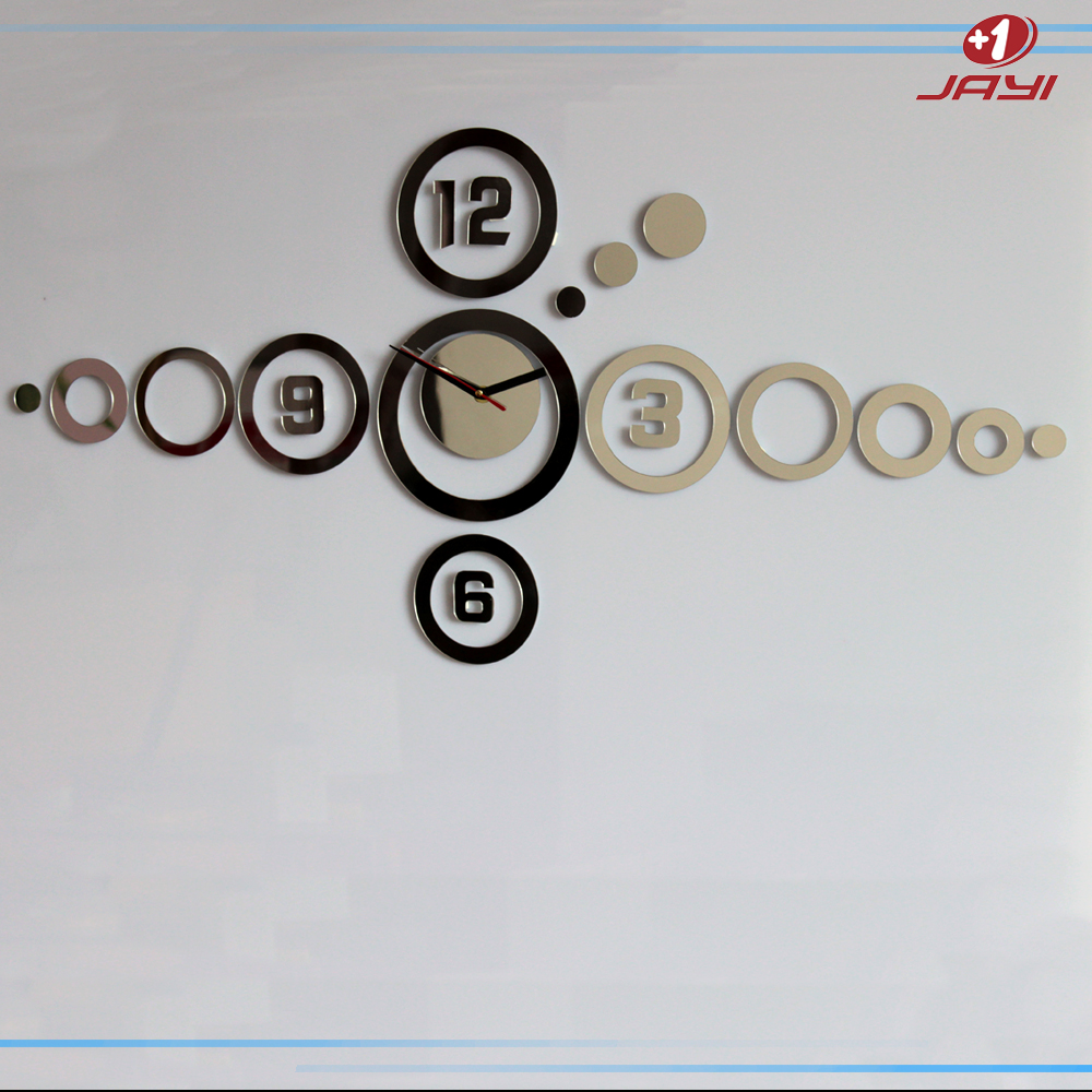 DIY organic glass lens digital clock